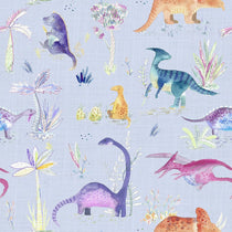 Dinos Violet Fabric by the Metre